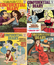 1962 - 1963 Confidential Diary Comic Book Package - 4 eBooks on CD picture