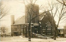 Postcard 1921 Iowa Red Oak Montgomery Congregational Church Religion 24-50 09 picture