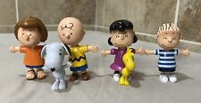 The Peanuts Gang Figures Set Of 6- Used picture