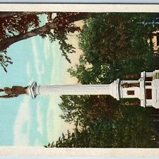c1940s Atlantic, IA Cass County Soldiers' Monument Civil War Memorial CT PC A197 picture