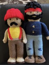 Handmade Cheech and Chong Collectors Doll Set picture