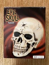 Skull Canister from Spencer Gifts 1990s in original box picture
