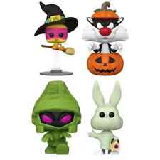 Funko POP Looney Tunes Halloween Set of 4 - Bugs Tweety Sylvester Marvin picture