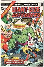 Giant-Size Defenders #4 ~ The Squadron Sinister ~ Marvel 1975 picture