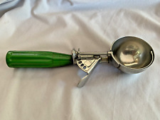 Vintage Mid Century Shore Craft GREEN Ice Cream Parlor Scoop - Works Great picture
