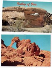 Lot of 2 Vintage Valley of Fire NV State Park Postcard Grand Piano Elephant Rock picture