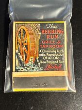 MATCHBOOK - THE HERRING RUN GRILL & TAP ROOM - WEST FALMOUTH - CAPE - UNSTRUCK picture