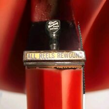 Vintage Wooden Handled Post Office 'All Reels Rewound' picture
