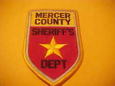 MERCER COUNTY  NORTH  DAKOTA POLICE PATCH SHOULDER SIZE NEW TYPE 1 picture