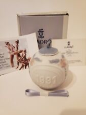 LLADRO 1991 Annual Christmas Ball Tree Ornament #5829 ~ NEW IN BOX  picture