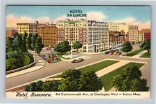 Boston MA-Massachusetts, Hotel Braemore Vintage Souvenir Postcard picture