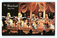 The Stardust Hotel Las Vegas Nevada Show Girls on Stage Resort Hotel Postcard E7 picture