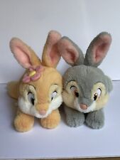 Tokyo Disney Resort Thumper & Miss Bunny Bambi Plushes 15” EUC picture