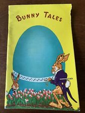 Vintage Easter Booklet greeting card poetry and stories 