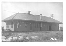Wilton, Iowa Railroad Depot RPPC Postcard 404 picture