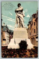 WW1  Reims  France 332nd & 46th Regiment  Monument   Postcard picture