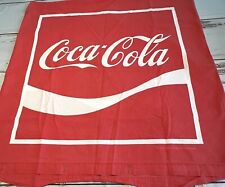 Vintage Coca Cola Pillow Sham Pillowcase Rectangle Throw Pillow Cover 28”x28” picture