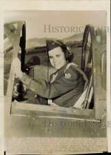 1944 Press Photo Pilot Elin Harte, member of Women Air Force Service Pilots, CA picture