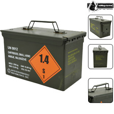 Ammunition Box NATO Ammo Box Tool Box Metal Box Metal Box Transport Box picture