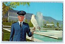 c1960's The Falcon Shown On Arm Of Cadet U.S.A.F Academy Colorado CO Postcard picture
