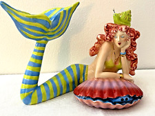 Diane Artware 2004 Mermaid Come Dream With Me...  tea candle holder picture