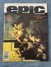 Epic Illustrated #31 1985 Marvel Magazine Stan Lee Goodwin John Bolton FN picture