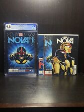Nova #1 (2013) CGC 9.8 White RARE 2nd Print Variant With Bonus Books picture
