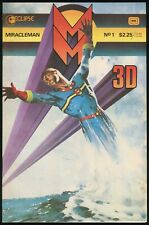 Miracleman 3D Comic + Glasses Eclipse Three Dimensional Superhero Alan Moore 1st picture