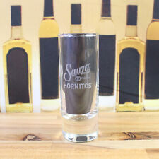 Sauza Tequila Hornitos 100% Agave Etched Tall Shooter Shot Glass picture