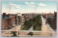 Commonwealth Ave, Boston, MA, c1908, Divided Back Postcard 0642 picture