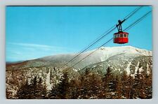 Lincoln NH-New Hampshire Franconia Notch Cannon Mt Aerial Tram Vintage Postcard picture