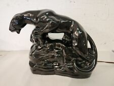 Vintage Mid Century Black Panther TV Lamp Nice picture