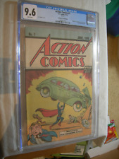 Action Comics #1 CGC 9.6 WHITE second printing 1976 Safeguard WOW picture