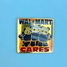Walmart Hogeye Wal-Mart Cares Panda Bears Lapel Hat Pin picture
