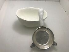 Coalport/Wedgwood Countryware Tea strainer and bowl  picture