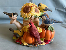 Autumn's Overture Nature’s Songbook Bradford Exchange Bird Figurine w/Sound picture