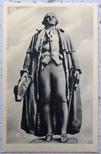 NEW YORK WORLD’S FAIR 1939~OFFICIAL postcard ~STATUE OF GEORGE WASHINGTON, model picture