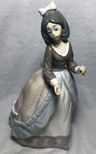 Lladro Figurine, Jolie, Girl (No Parasol) (5210) 7.375” Tall picture