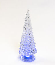 MAGIFICENT  QUALITY CHRYSTAL (looks Like The Real Thing) XMAS TREE- Free Postage picture