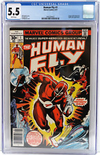 Vintage 1977 Marvel Comics Human Fly #1 CGC 5.5 Graded Comic Book picture