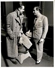 KC12 Original Photo FERNAND GRAVEY Actor Greeted by 1937 Director MERVYN LEROY picture