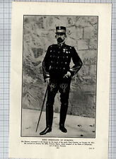 King Ferdinand Of Rumania World War One WW1  -1916 Cutting / Print picture