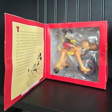 Vintage Schylling Disney Mickey Riding Pluto Wind Up Toy Retro picture