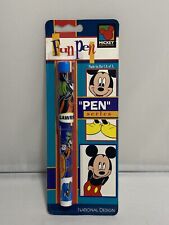 Vintage Walt Disney Mickey Unlimited Goofy Fun Pen Sealed in Factory Packaging picture