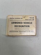 1977 US Army Graphic Training Aid Armored Vechicle Recognition picture