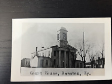 Vtg Postcard RPPC Owenton Kentucky KY Owen County Court House picture