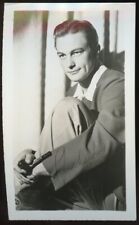 Richard Denning d1998 signed autograph auto 2x4 Photo Actor in Unknown Island picture