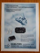 11/1983 PUB CHETON SAR HOMER VHF UHF HOMING SYSTEM SEA KING RAF RESCUE AD picture