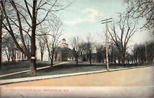 St. John's College Bldg. Annapolis, MD Vintage c1910 Postcard picture
