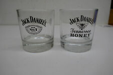 Vintage Jack Daniels 0ld no 7 & Tennesee Honey Rocks Glass Super Nice Condition picture
